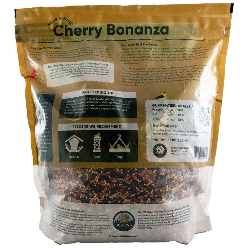 Easy Fill Bird Feeder - Bird Pro Cherry Bonanza Bundle