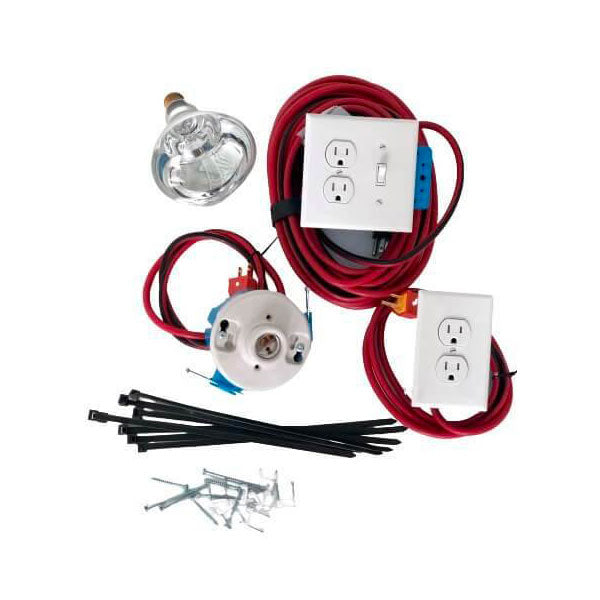 Chicken Coop Electrical & Heat Package