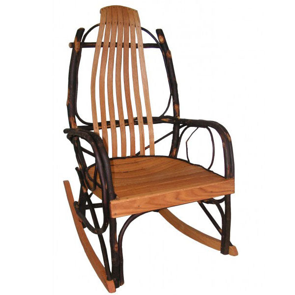 Amish Bentwood Rocker Hickory and Oak 