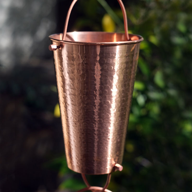 Large Buckets Rain Chain