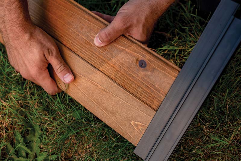 Mezza 12x24 Planter assembly