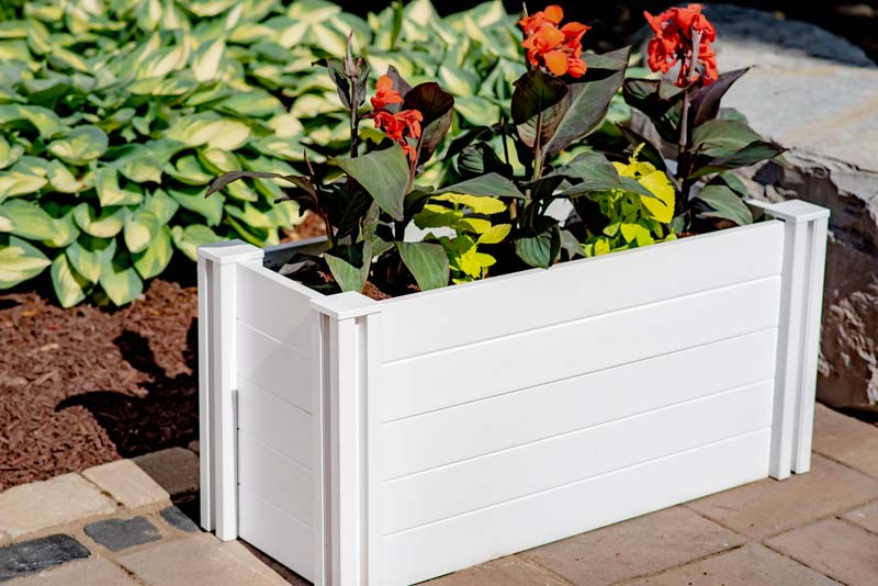 Classic Parklette Planter garden