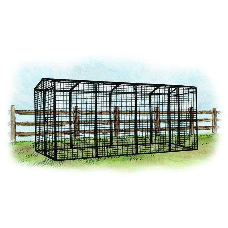 OverEZ Walk-In 15' Chicken Run