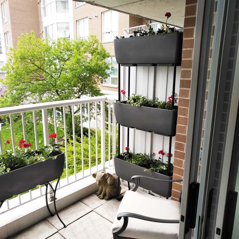 Live wall planter